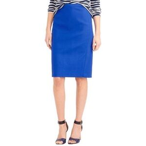 J. Crew No. 2 Blue Pencil Skirt